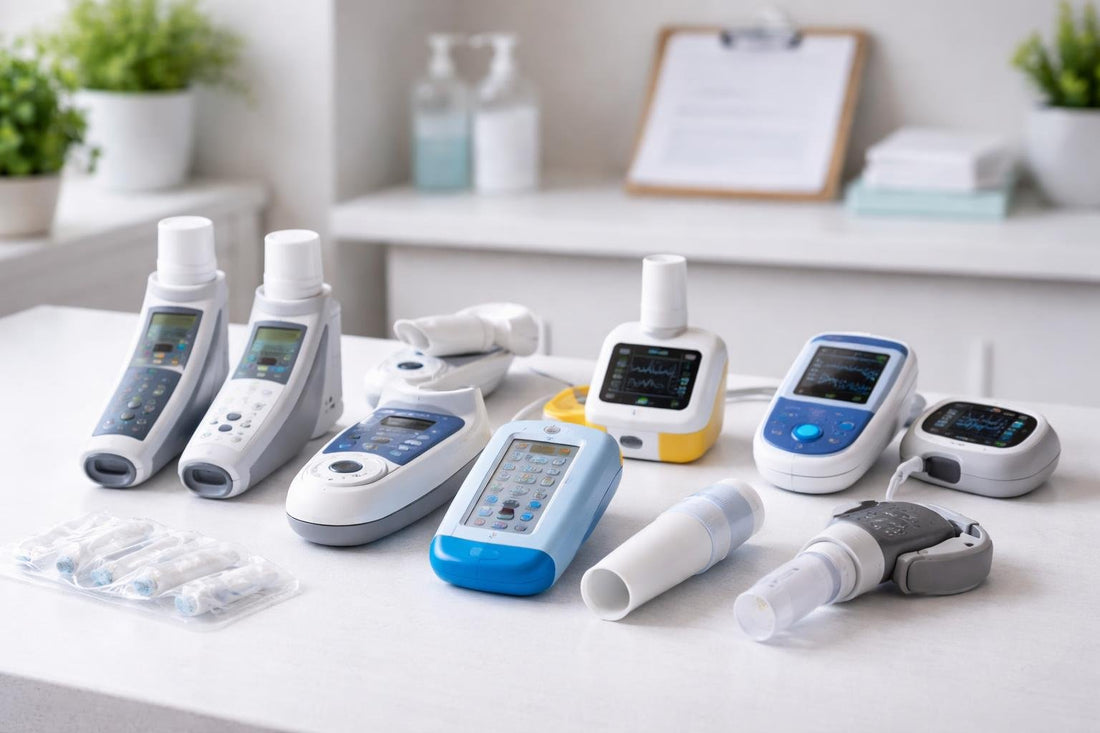 respiration flow meters and alternatives for clinics