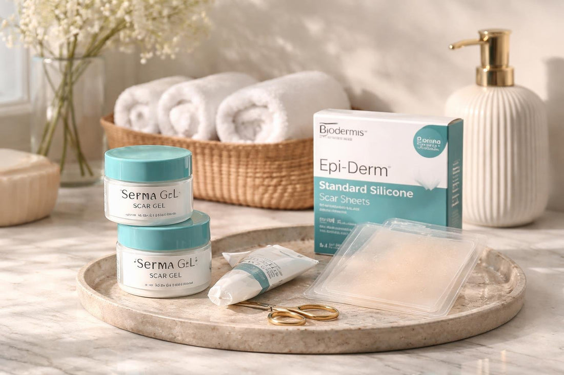 Silicone sheets and scar gel treatment selection Toronto