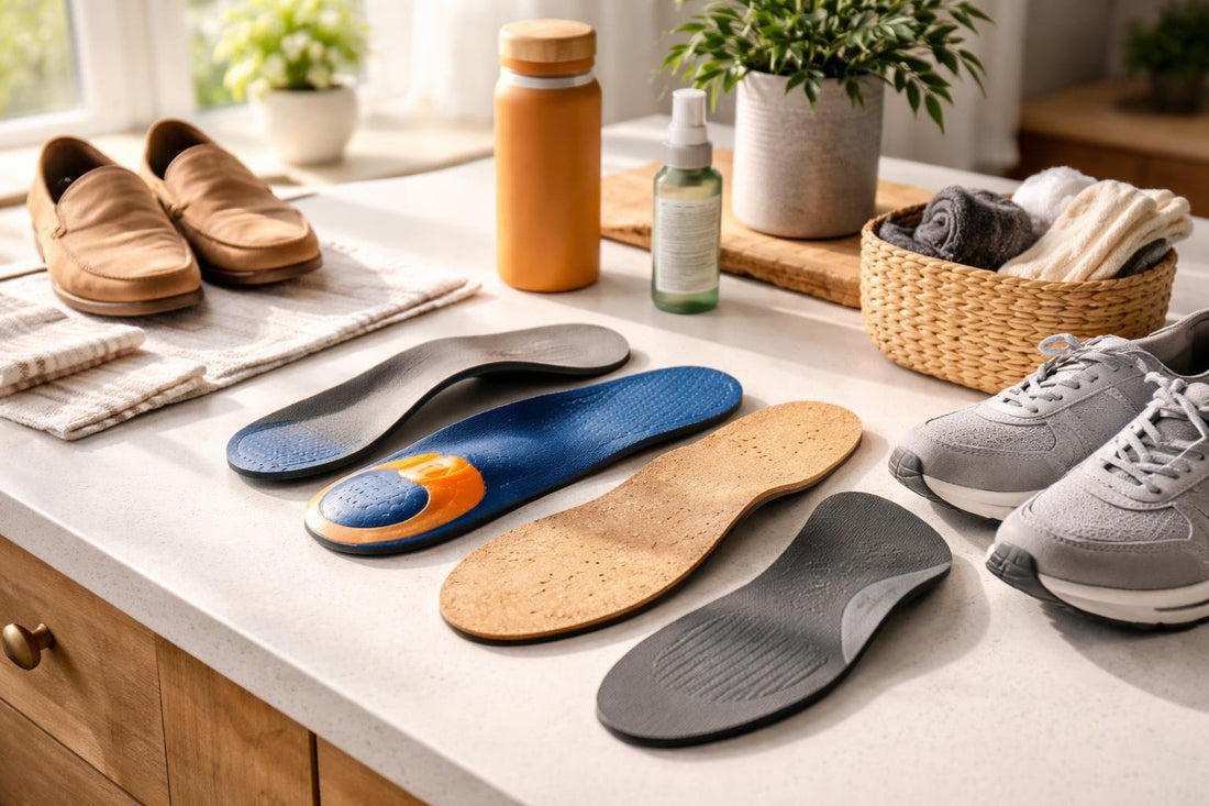 Seasonal shoe inserts and insoles for everyday comfort