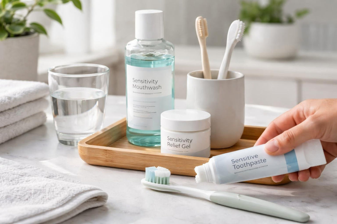 Gentle brushing routine for sensitive teeth fast relief