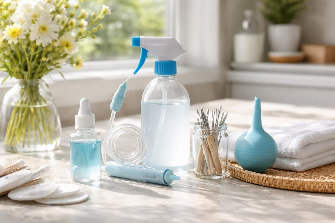 Spring ear care essentials from an earwax removal collection