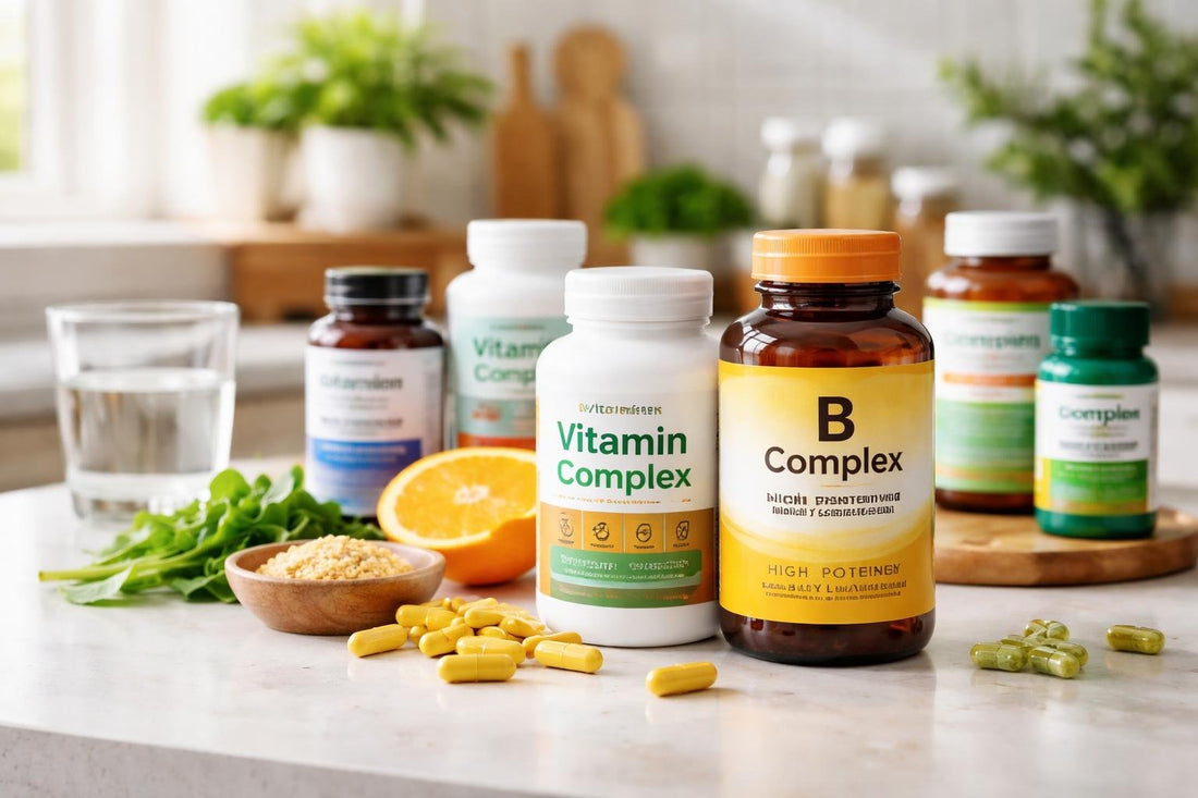 Vitamin B complex supplements vs on shelf