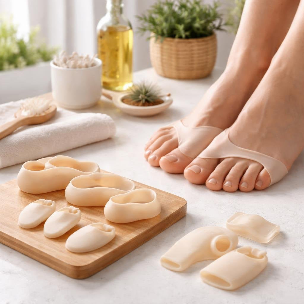 Skin-friendly bunion pads for big toe joint comfort