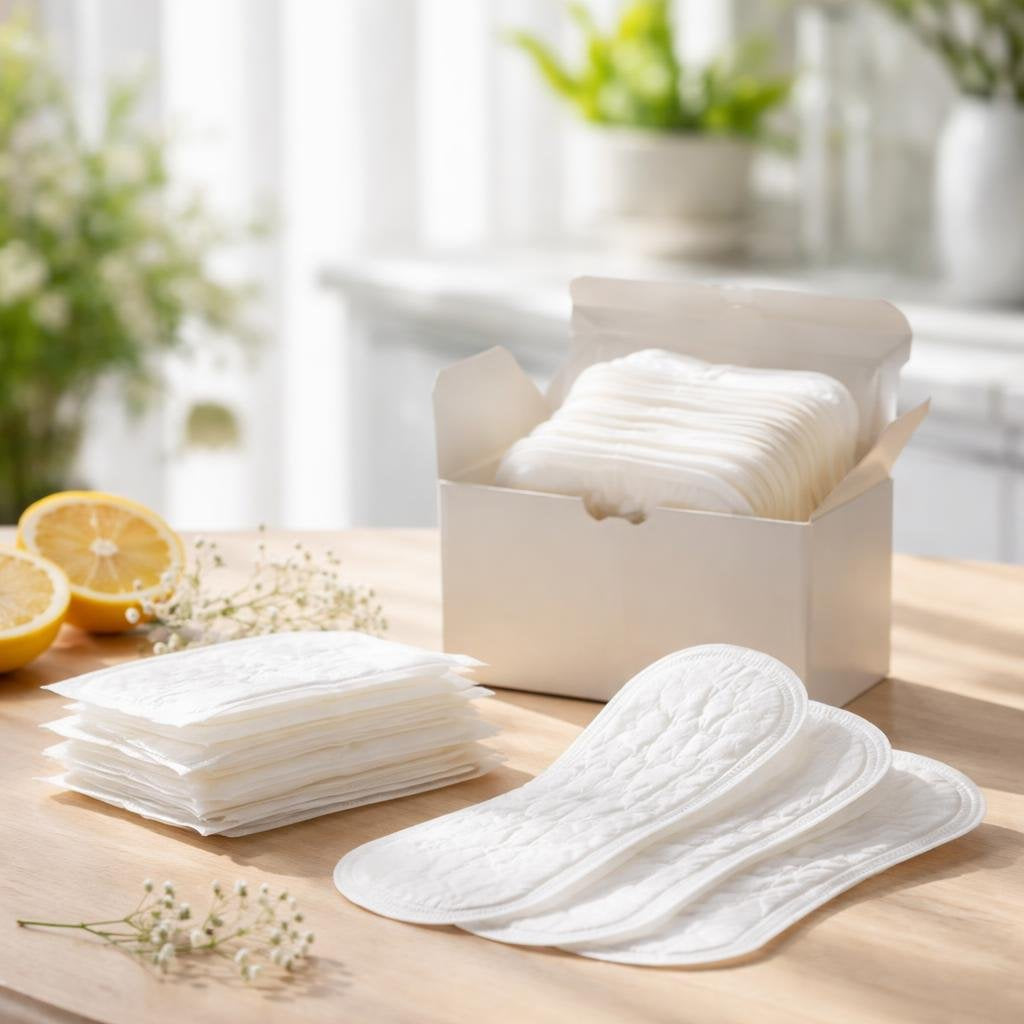Ultra-thin panty liners for discreet daily comfort