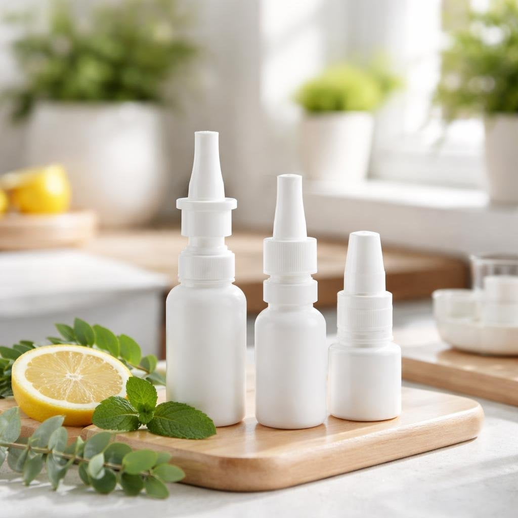 Decongestant nasal sprays for blocked nose relief