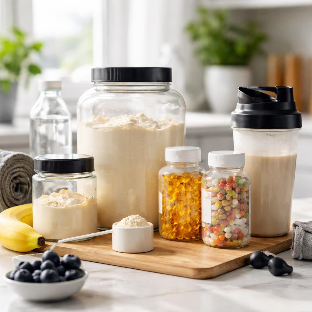 Diet and sports nutrition supplements for performance and recovery