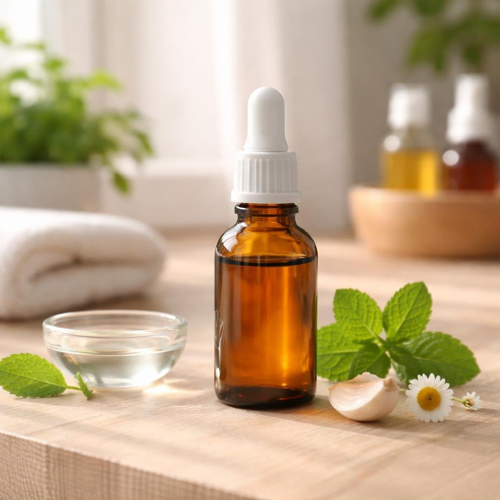 Ear drops assortment for wax and swimmer’s ear care