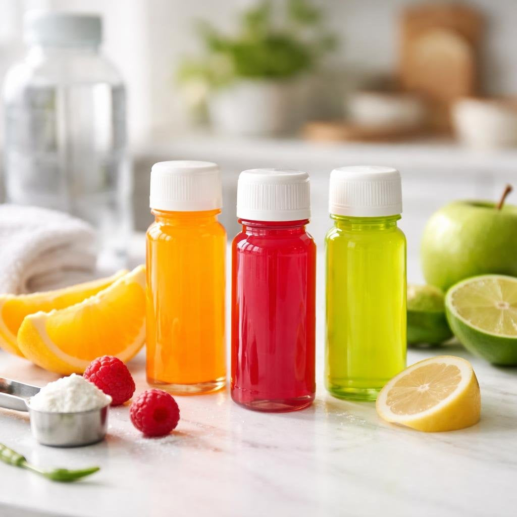 Compact endurance and energy shots for athletes