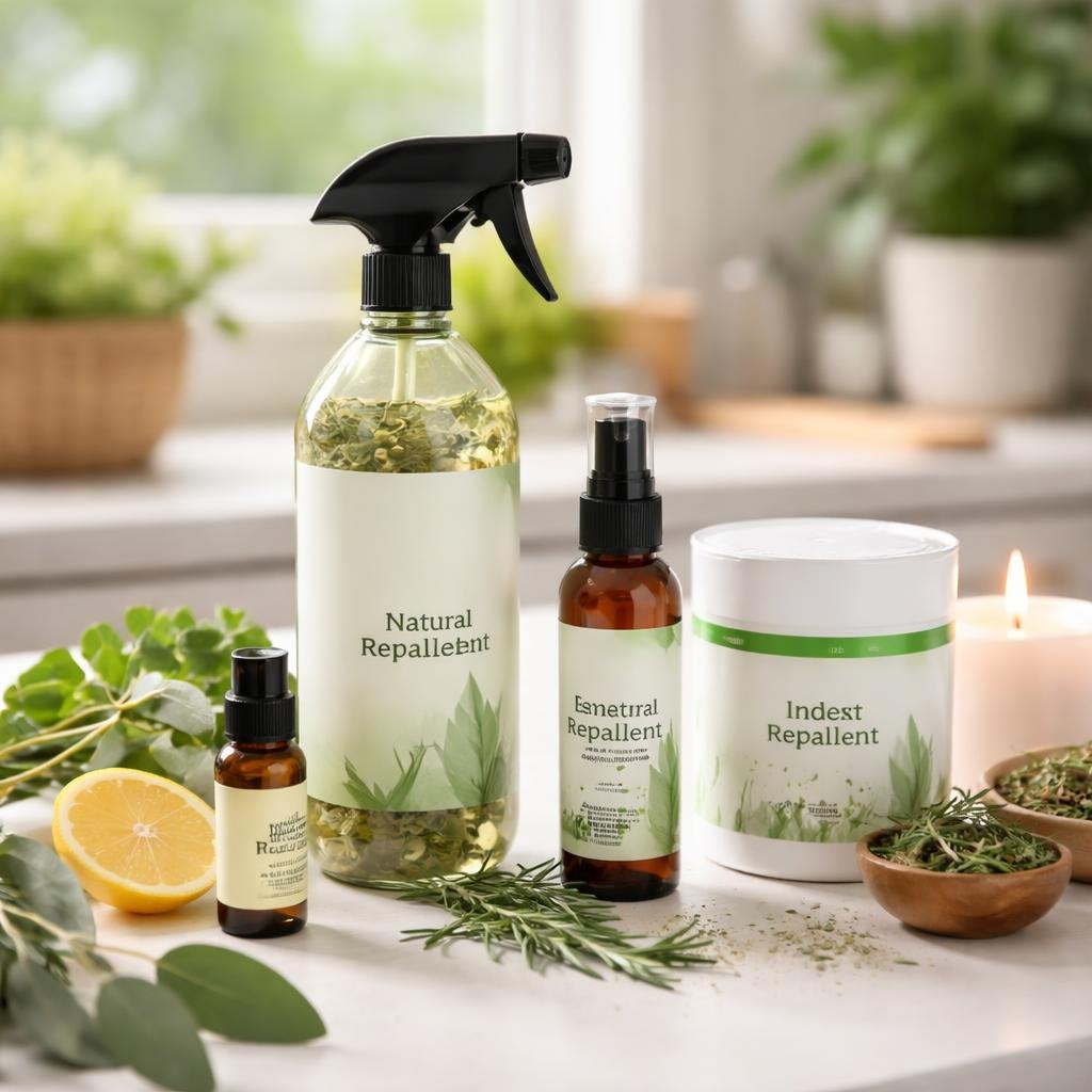 Insect and pest repellent options for camping trails
