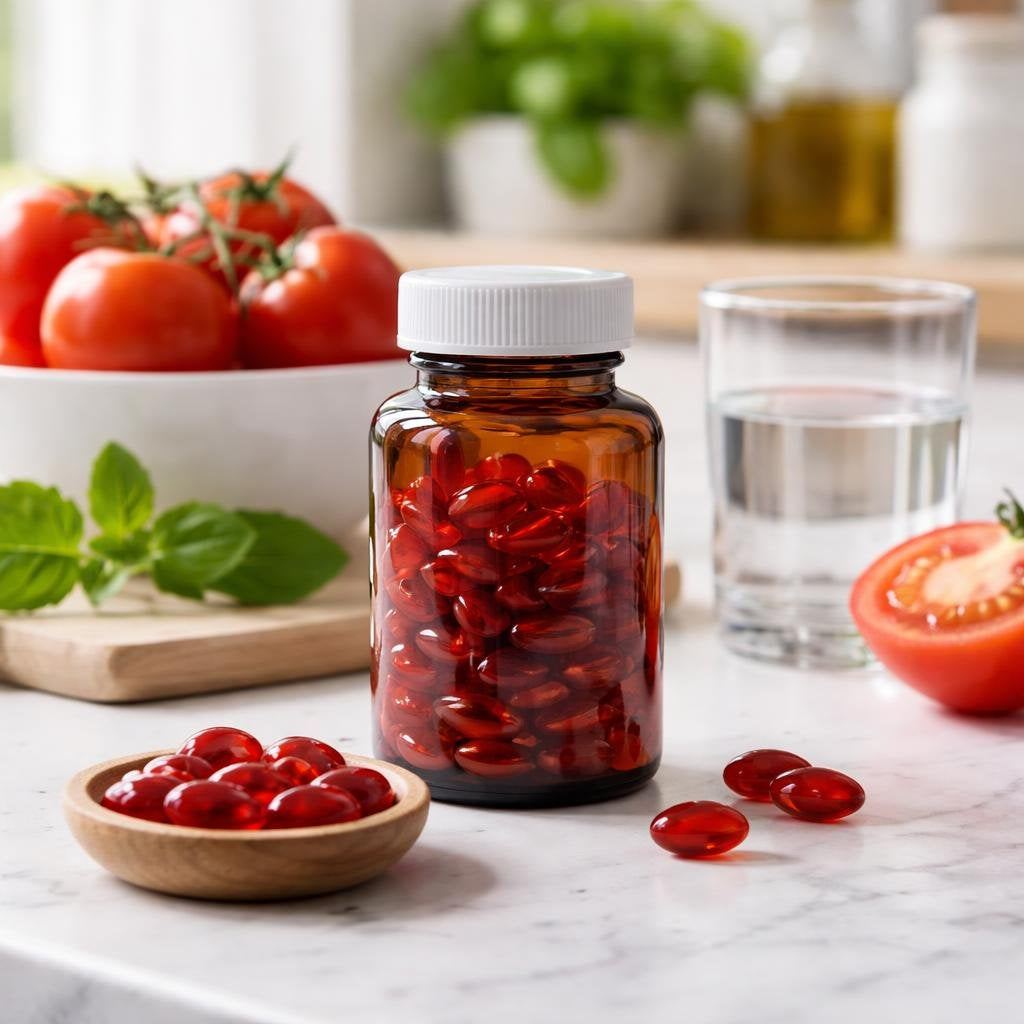 Lycopene softgels for antioxidant and wellness support