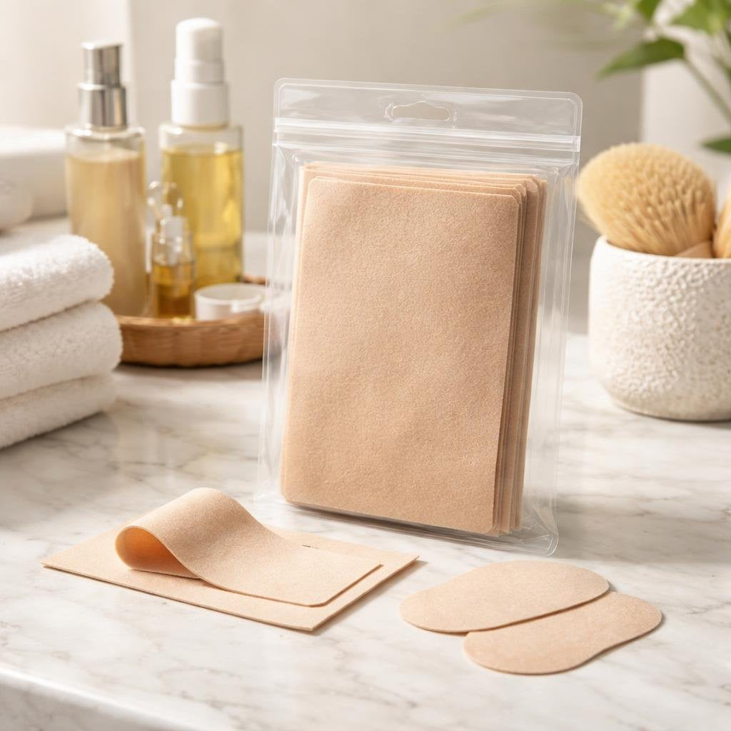 Moleskin sheets for blister prevention and heel comfort