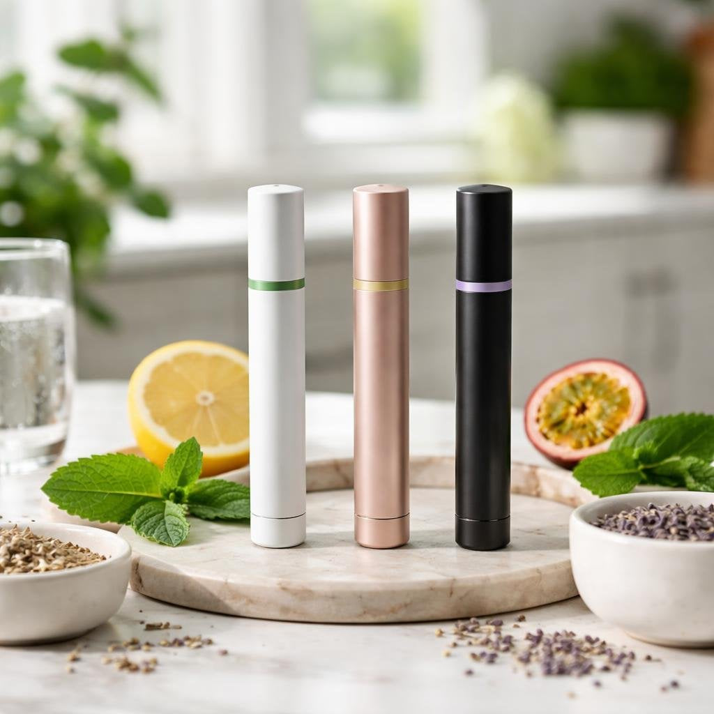 Smokeless inhalers for discreet portable everyday use