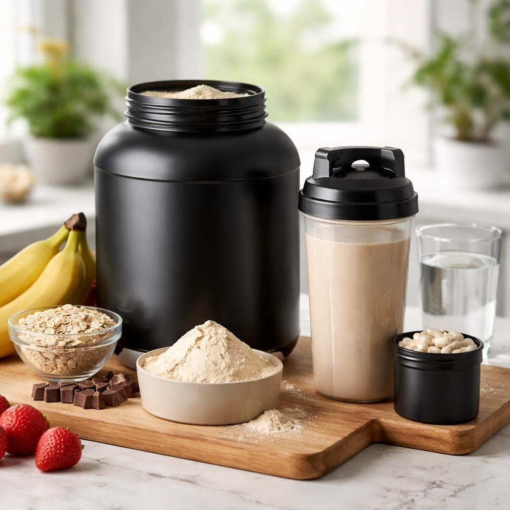 Sports nutrition mass gainer powder for bulking