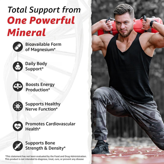 10x health bottle back label—ingredient details for purity and safety.