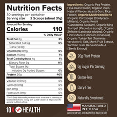 10X Health System honey vanilla on kitchen counter suggesting everyday nutrition