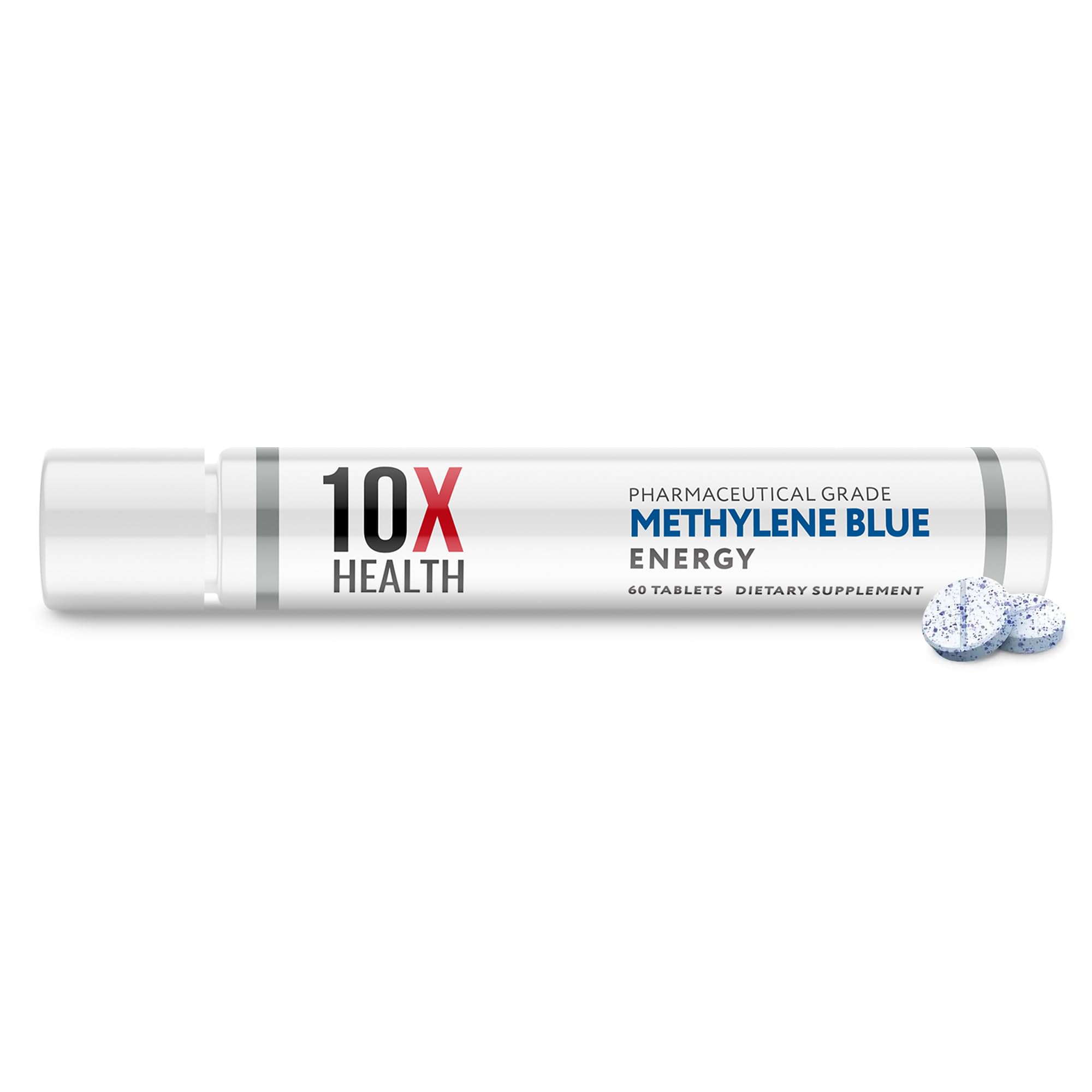 10X Health System Methylene Blue supplement bottle for daily energy support