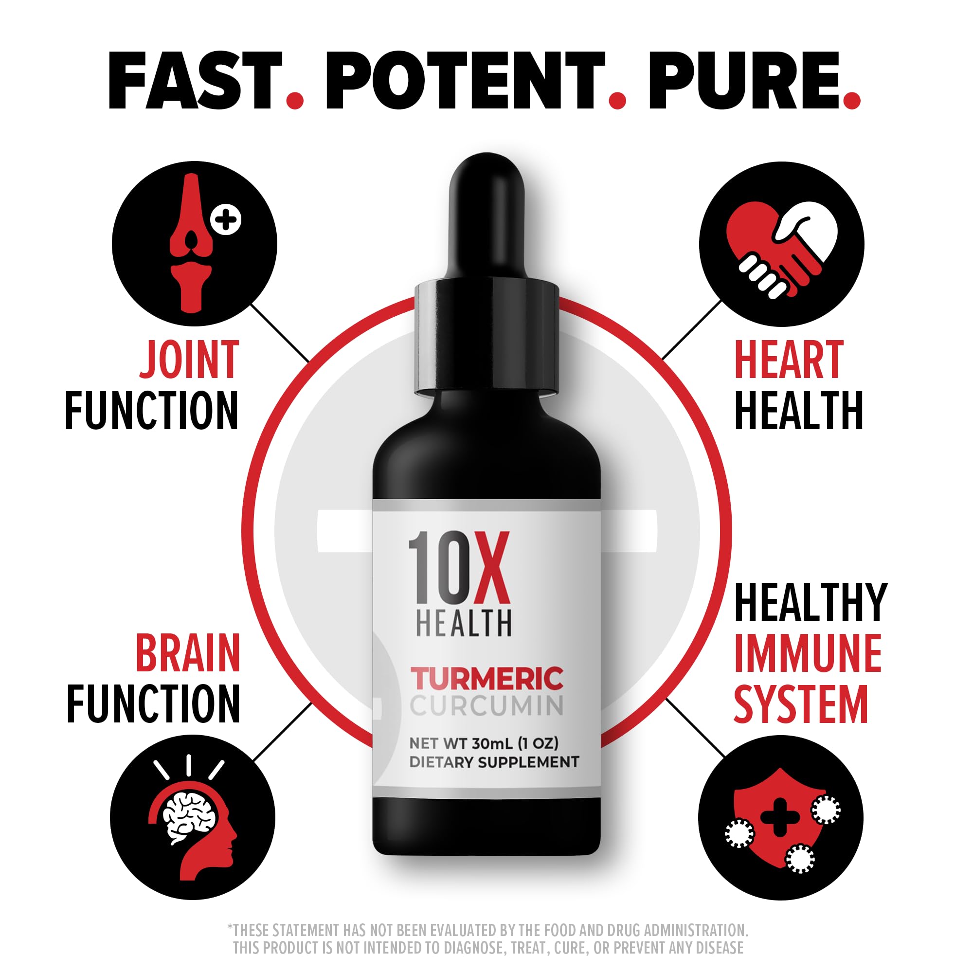 10X Health Vegan turmeric drops suit plant-based diets