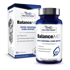 1MD BalanceMD Vaginal Probiotics bottle front shows balance support potential.