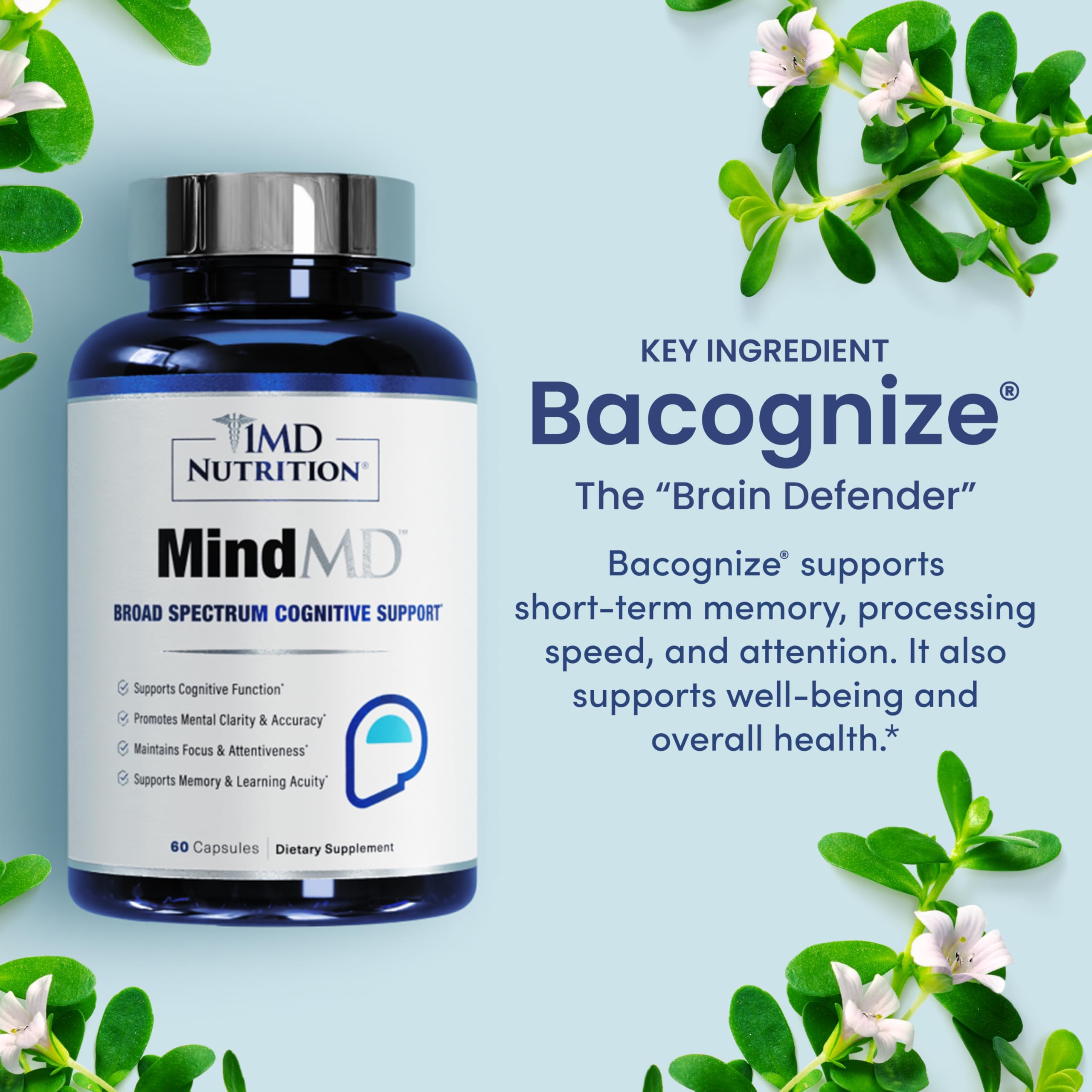 MindMD phosphatidylserine close-up highlights neural signaling support