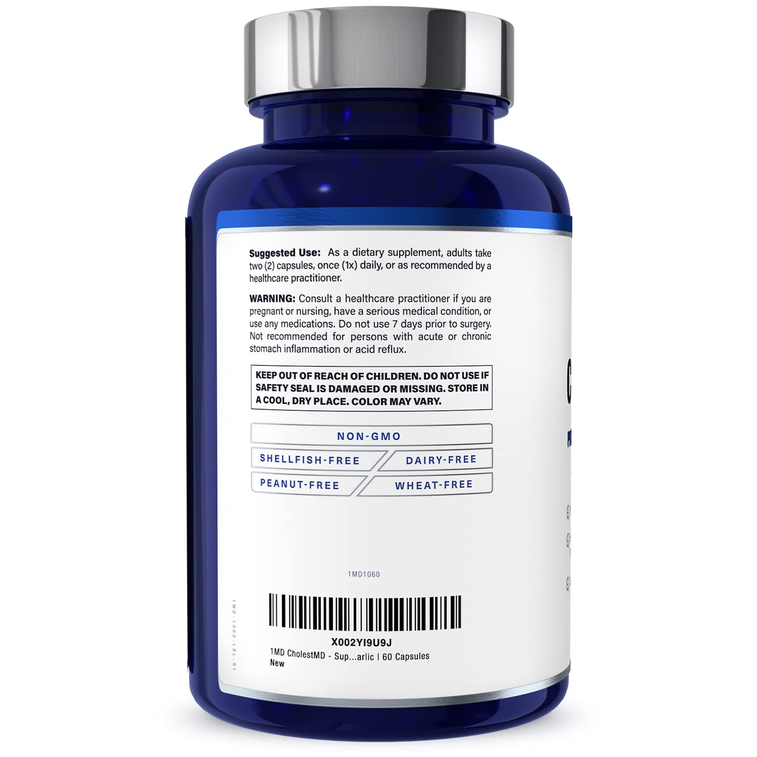 1MD CholestMD sealed bottle packaging conveying freshness and quality