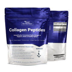 1MD Nutrition Collagen Peptides bottle close-up for joint support