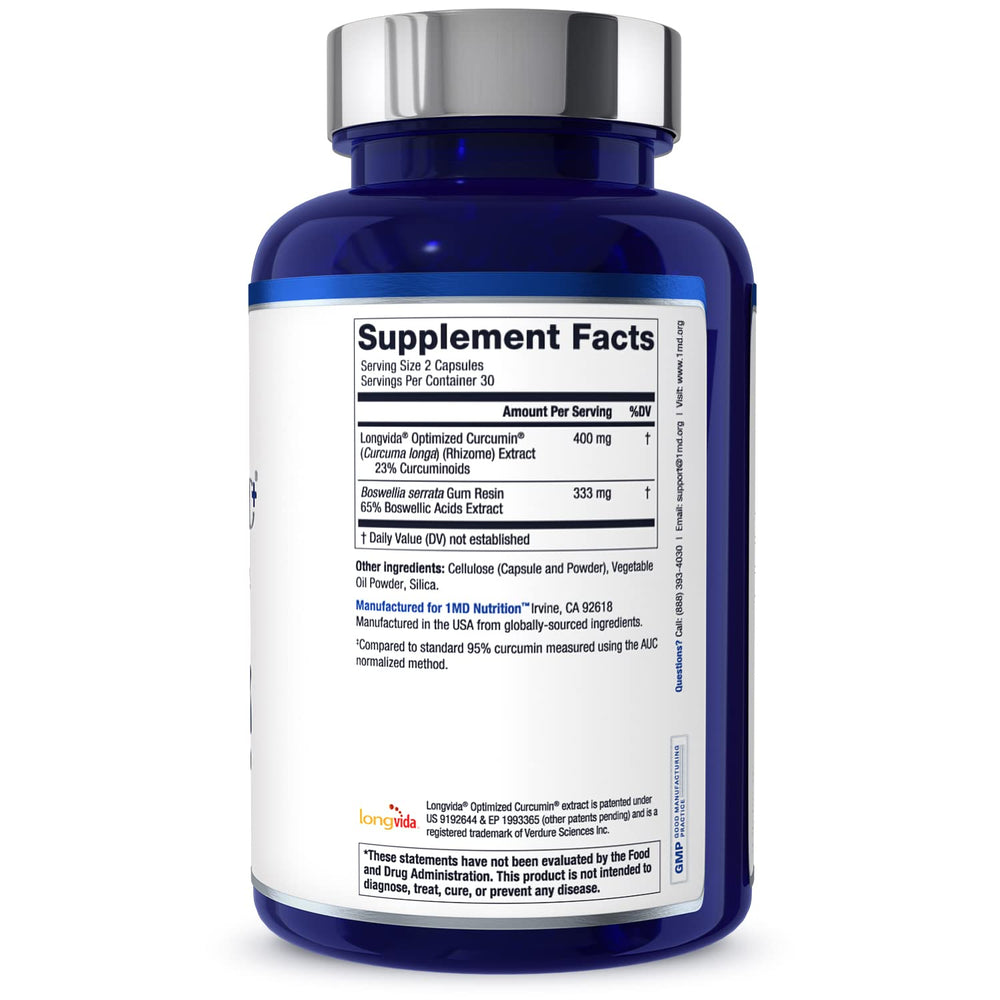 Graphic explains antioxidant support from CurcuminMD Plus ingredients.