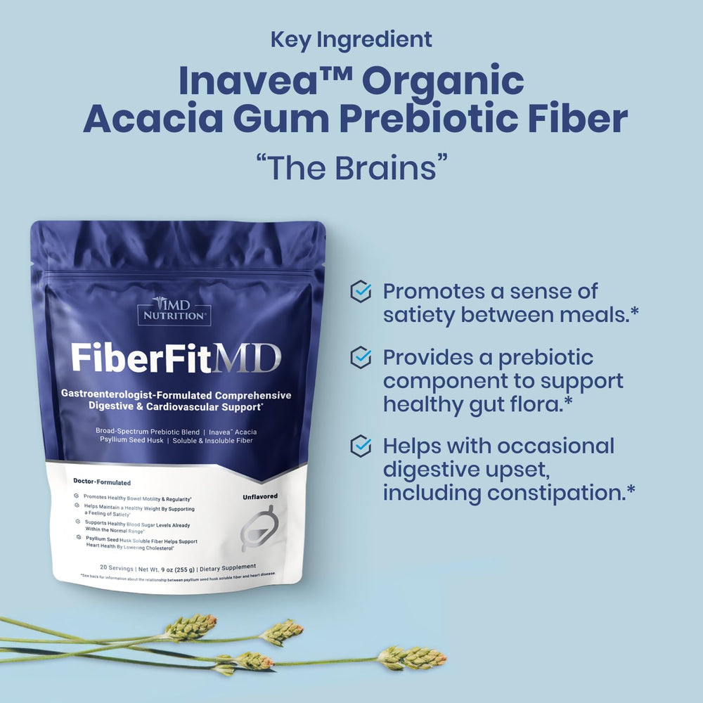 1MD FiberFitMD psyllium husk close-up for regularity.