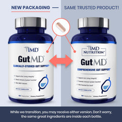 1MD GutMD ingredients visualization highlights clinically studied components