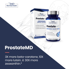 1MD ProstateMD bottle featuring USP verification label for reliability