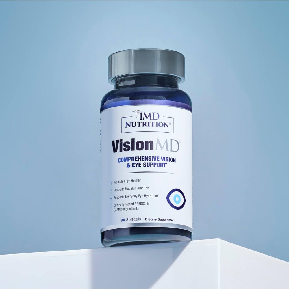 VisionMD Carmis user reading with improved focus example