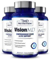 1MD VisionMD Eye Carmis bottle with 90 softgels for daily eye wellness