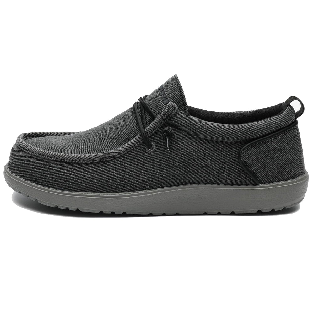 1TAZERO slip-on design loafers for easy on and off convenience