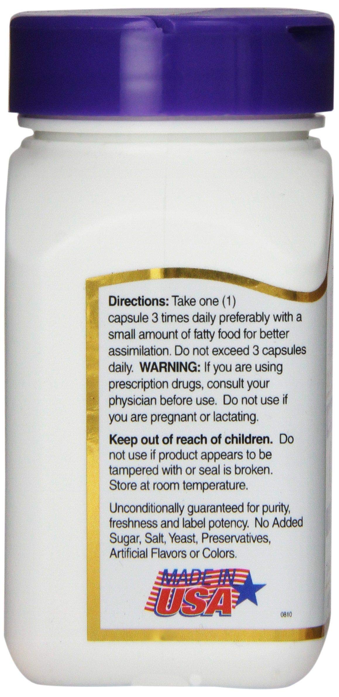 21st Century CoQ10 capsules ready for daily supplementation.