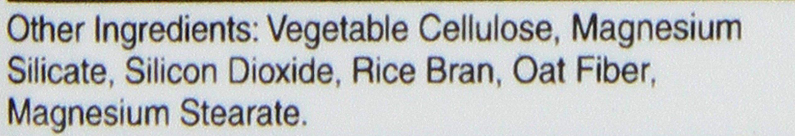 21st Century CoQ10 label close-up with ingredient details.
