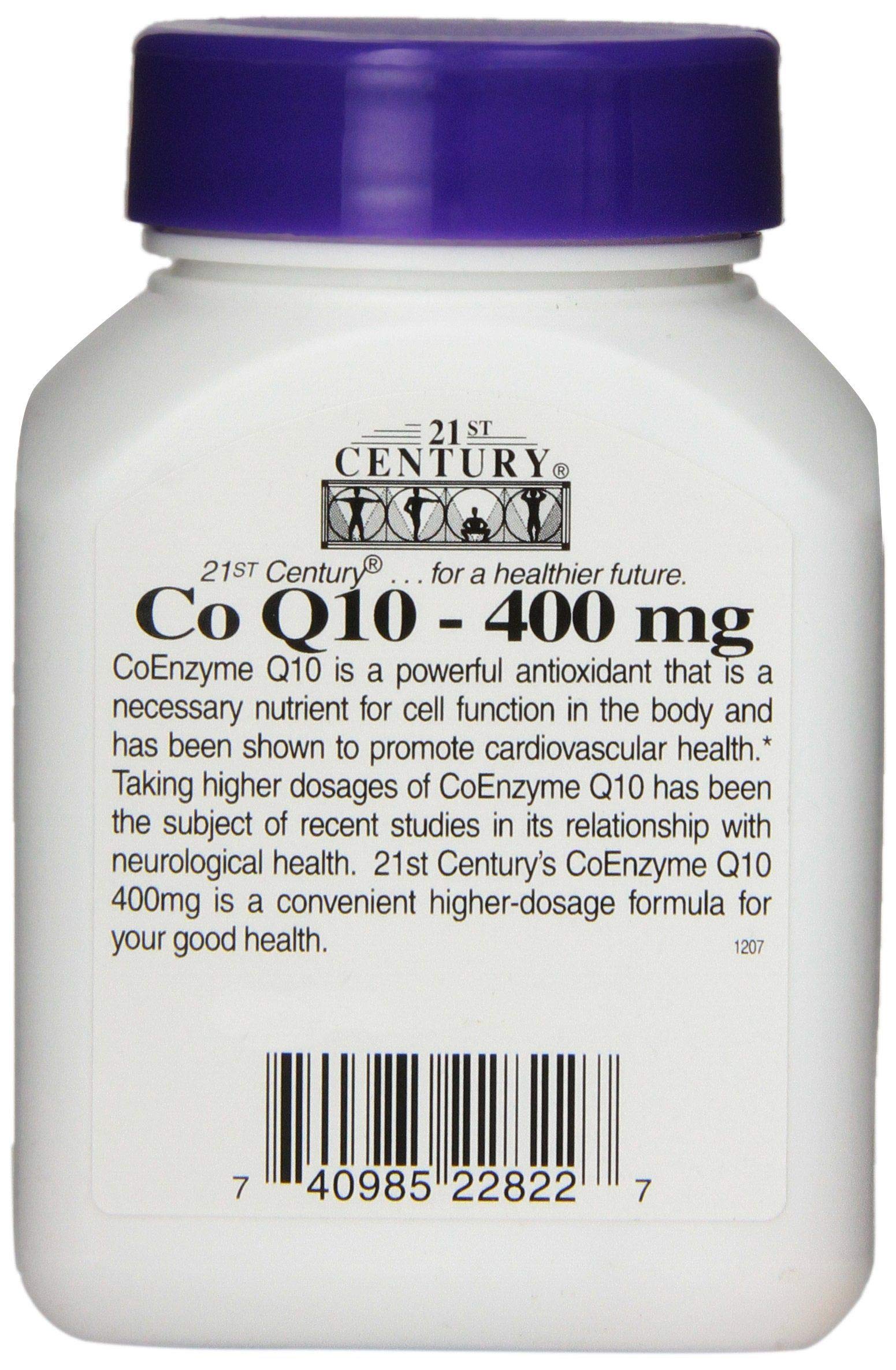 21st Century CoQ10 packaging display for convenient stocking.
