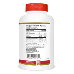 21st Century Glucosamine Chondroitin bottle beside running shoes for daily mobility