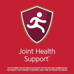 Close-up of 21st Century Glucosamine Chondroitin tablets emphasizing double strength formula.