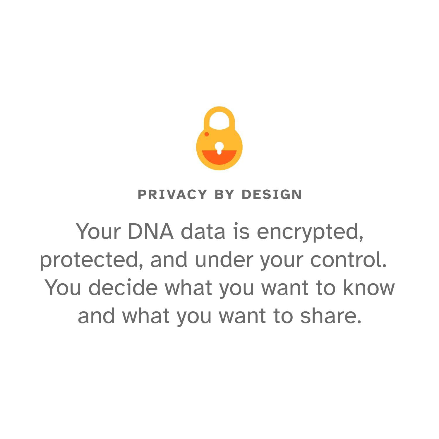 23andMe important test information banner for buyers