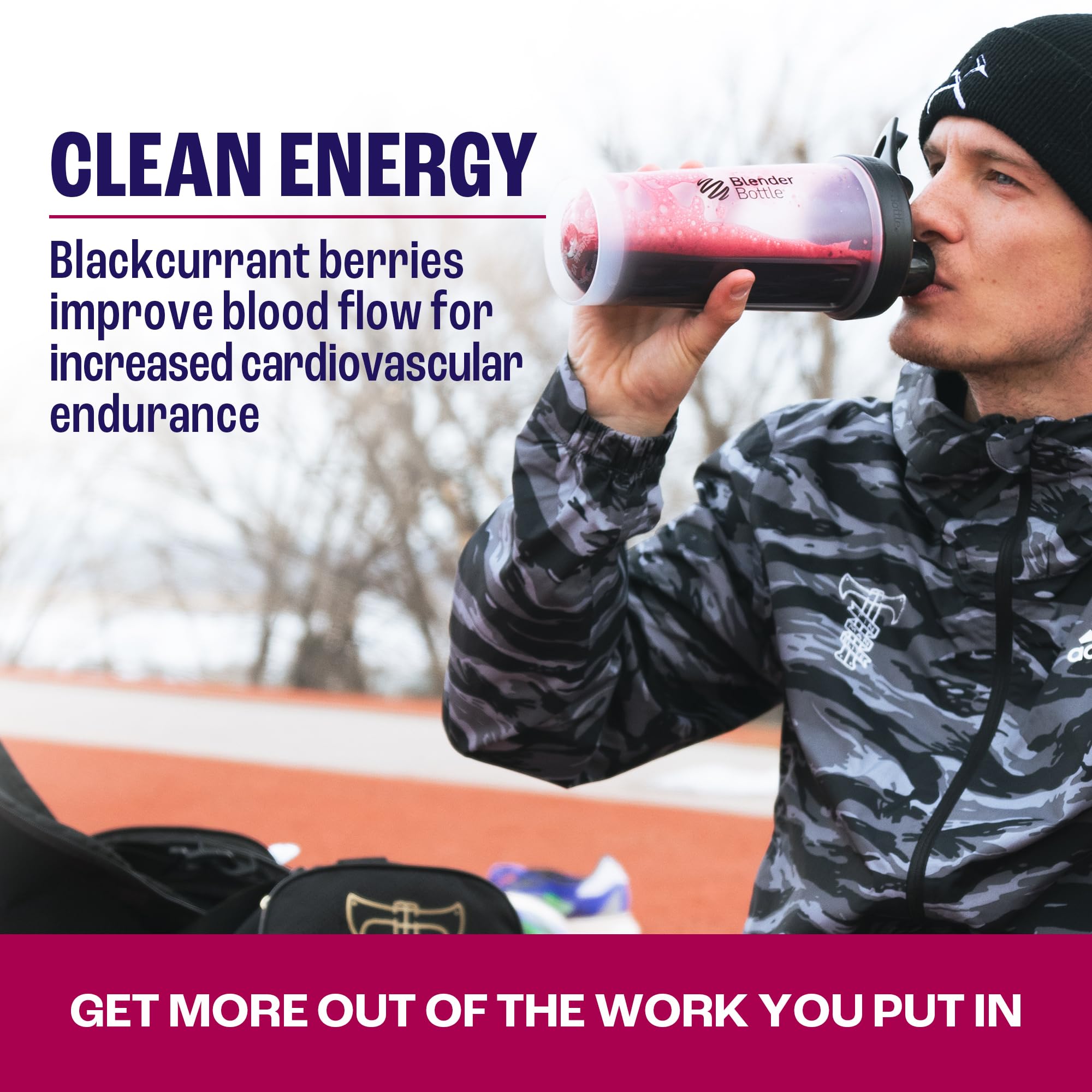 Travel-friendly packaging for on the go workouts