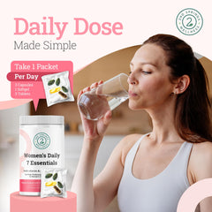 2nd Springs Daily7 Essentials capsules close-up for easy-to-swallow daily use