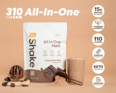 310 Nutrition vegan protein and probiotics blend for daily wellness.