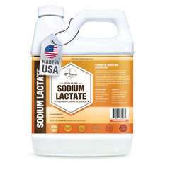 33rd Parallel Sodium Lactate 60% bottle for soap making and moisturized skin.