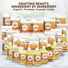 Clear liquid ensures smooth mixing in lotions and cleansers from 33rd Parallel.
