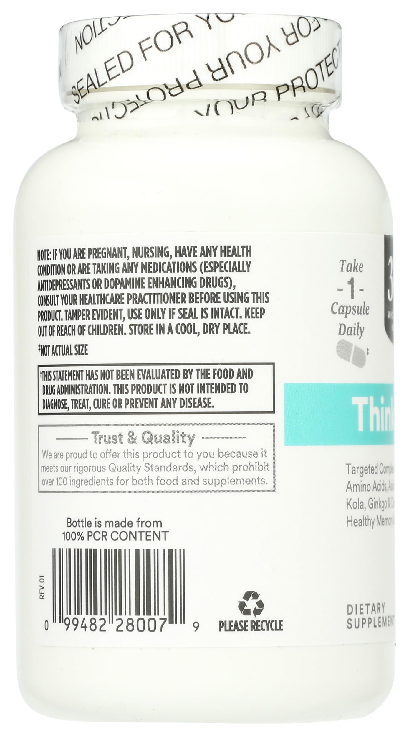 365 by Whole Foods Market Amino acids formula capsules, daily nutrient blend.