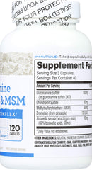 365 by Whole Foods Market bottle label emphasizes bromelain and boswellia for joint comfort.