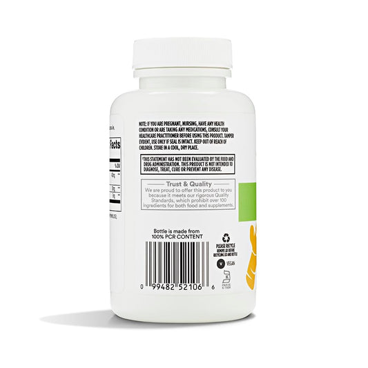 365 Turmeric standardized extract capsules; vegan and easy for daily use.