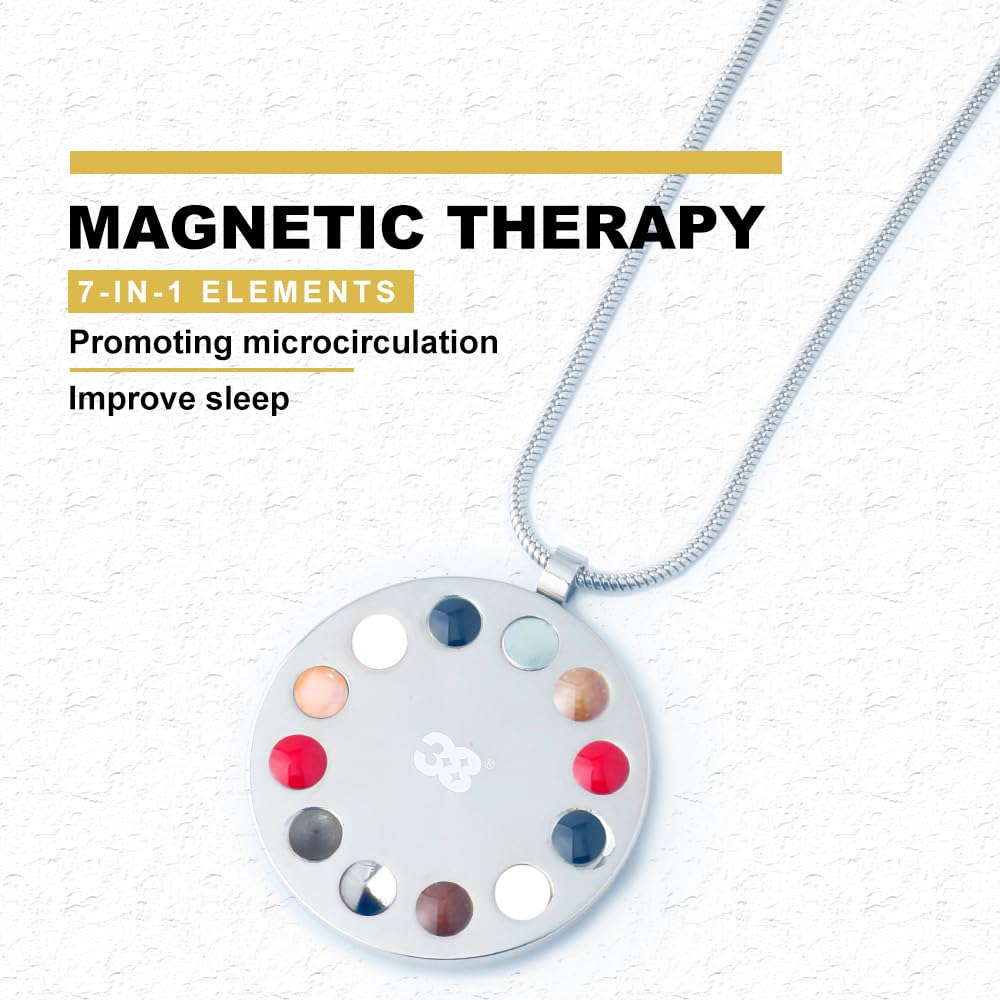 Close-up of 38® necklace material: 316L stainless steel for durability and hypoallergenic wear