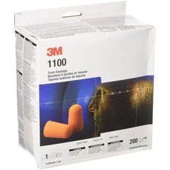 3M 1100 earplugs with E-A-Rfit compatibility for fit testing