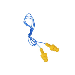 Low profile triple flange under gloves for protection