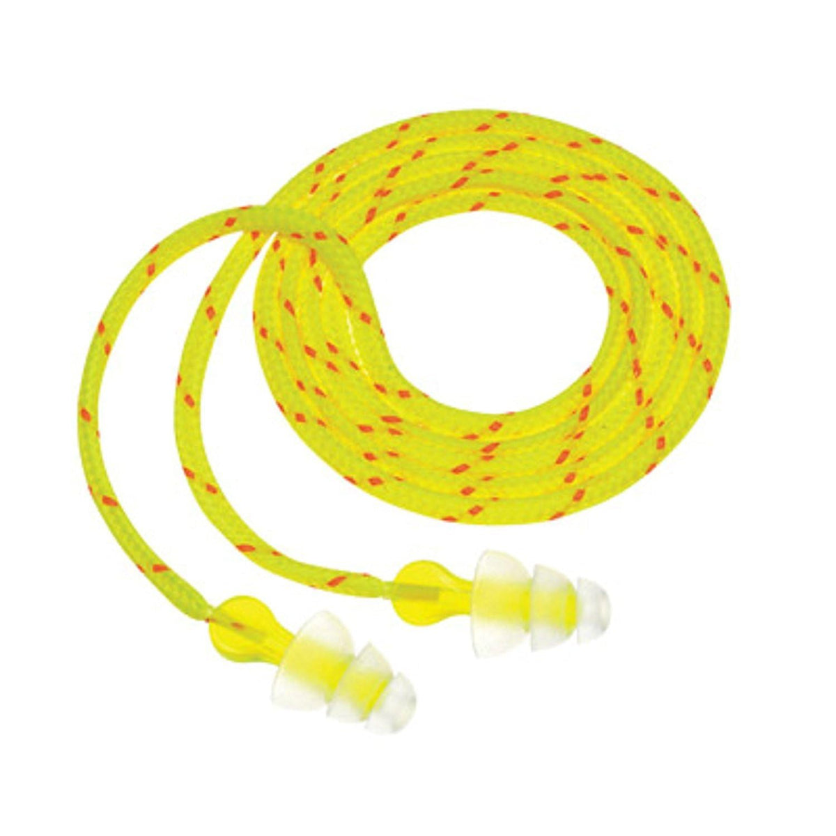 3M P3001 tri-flange earplug with LiveWire stem for reusable hearing protection